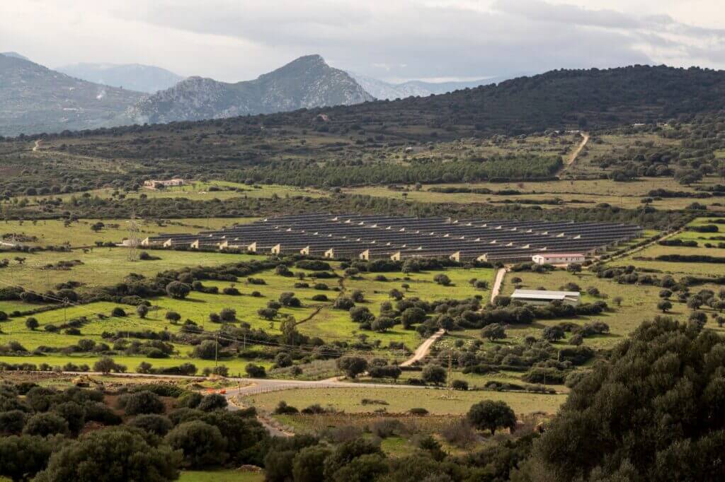 Pannelli solari in Sardegna